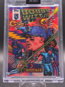 🔥2022 Topps Project 100 Bobby Witt Jr. by L'amour Supreme Rc #39 /3999 Royals🔥 - Picture 1 of 2