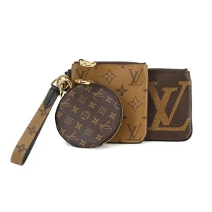 LOUIS VUITTON Monogram Giant Pochette Trio Coin Purse M68756 Purse 90295868 - Picture 1 of 8