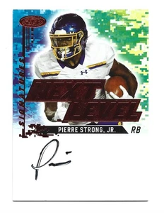 Pierre Strong Jr. AUTOGRAPH South Dakota State Jackrabbits 2022 SAGE AUTO SDSU - Picture 1 of 2
