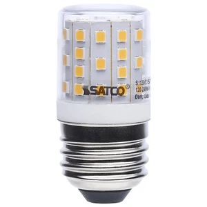 3.5 Watt T14 LED - 3000K CCT - Medium Base - Clear Finish - Appliance Lamp - 120 - Picture 1 of 6