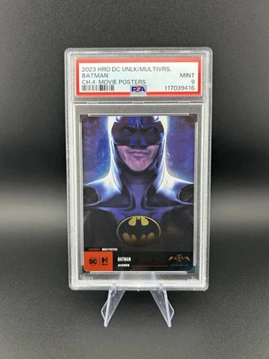 2023 DC Batman Movie Poster Card Limited Edition DC Comics PSA 9 - Image 1 of 4