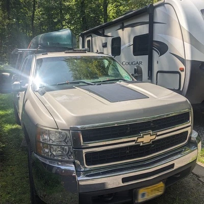 Lensun 2007 - 2014 适用于雪佛兰索罗德 2500 3500 HD 75W 抽油烟机太阳能电池板 — 第 1/3 张图片