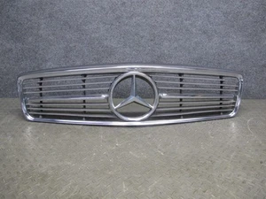 73-89 MERCEDES R107 FRONT RADIATOR HOOD CHROME GRILLE W EMBLEM OEM - Picture 1 of 14