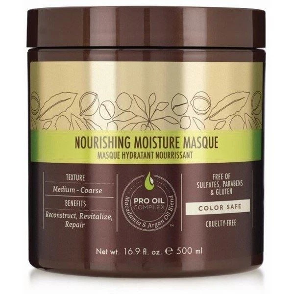 Mascarilla Hidratante Nutritiva Macadamia 500ml | Hidratación Profunda Cabello Seco, Dañado Foto 1 de 1