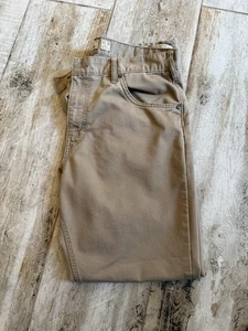 Patagonia Hose Herren 36 beige gerade Performance Arbeit bügellos 36x30 - LNC - FS - Bild 1 von 9