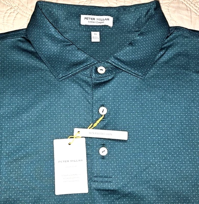 NUEVA CAMISETA PETER MILLAR, PARA HOMBRE TALLA XL, RENDIMIENTO SIN JUEGO LENTO🟢POLO, PRECIO DE VENTA SUGERIDO POR EL FABRICANTE $145 Foto 1 de 4