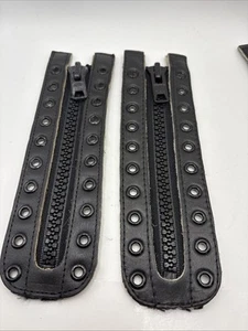 NEW MILITARY POLICE FIRE EMS BOOT ZIPPER Fits 10 Eyelet LACE COMBAT BOOTS REPL - Picture 1 of 8