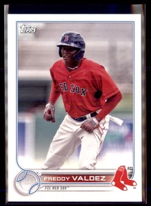 Lote de 3 tarjetas 2022 Topps Pro debut Freddy Valdez FCL Red Sox #PD-194 - Imagen 1 de 2