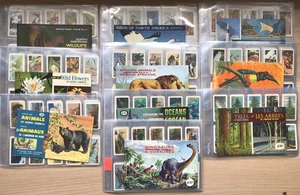 10 komplette Sätze Brooke Bond Kanada Teekarten + leere Alben  - Bild 1 von 4