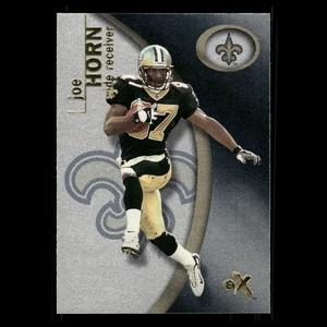 Tarjeta de fútbol americano Joe Horn #75 2001 Fleer E-X New Orleans Saints NFL - Imagen 1 de 3
