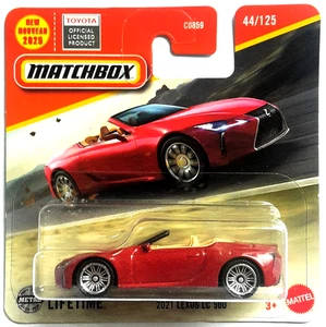 Matchbox 2021 Lexus LC 500 radiant rot metallic 2025 MBX Road Trip 44/125 OVP - Bild 1 von 4