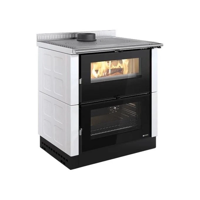 La Nordica Verona XXL VST Maiolica Interno Caminetto freestanding A legna Bianco - Immagine 1 di 1