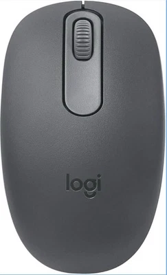 Logitech M196 Bluetooth Wireless Mouse Compact Portable Graphite NEW - Image 1 of 4