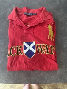 Polo Retro Rojo Ralph Lauren Talla L - Imagen 1 de 4