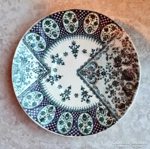 PORCELLANA ANTICA FISCHER BUDAPEST EMMA  PEZZI 3 PIATTINI - Foto 1 di 3