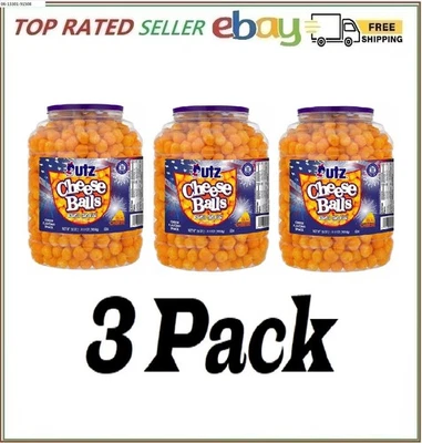 Paquete de 3 - Barril de bola de queso Utz, 28 oz. ✔✔🚛 Foto 1 de 4