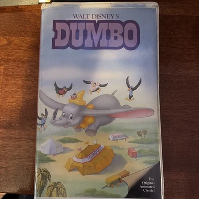 Dumbo VHS Walt Disney Black Diamond Classics 1988 Pink Spine  Buy 2 Get 1 Free — 第 1/3 张图片