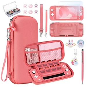 innoAura Switch Lite Case 18 in 1 Switch Lite Accessories Bundle with Switch - Picture 1 of 7