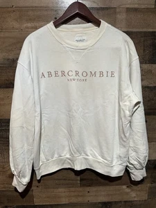 Sudadera Abercrombie Crew Mujer Colección Suave Grande - Imagen 1 de 2