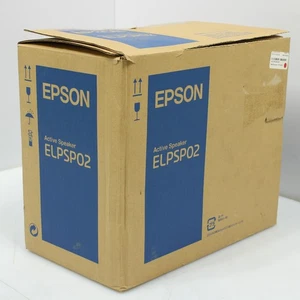 Ensemble haut-parleurs actifs Epson ELPSP02 30 watts RMS neuf boîte ouverte - Photo 1/4