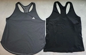 2er Set Adidas Climalite/aeroready Damen Racerback Tank Tops, Größe L. - Bild 1 von 9