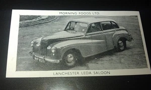 1953 LANCHESTER LEDA  Orig Cereal Trading Card - Picture 1 of 2