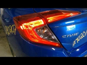 Driver Left Tail Light Sedan Quarter Mounted Fits 16-19 CIVIC 1118392 - Picture 1 of 12