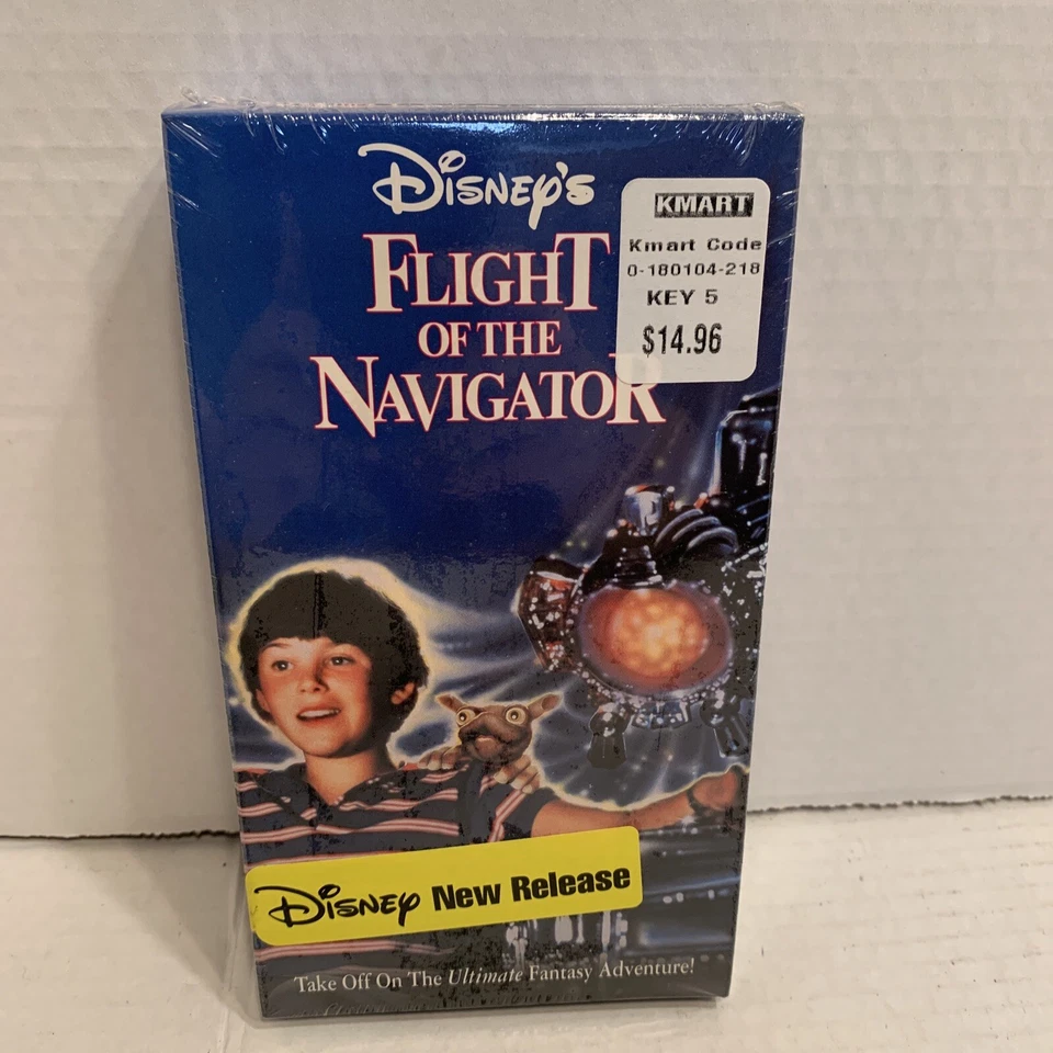 Flight of the Navigator Factory Sealed VHS Walt Disney Joey Cramer - Image 1 of 4
