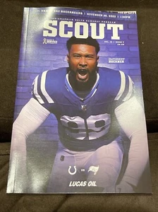 2023 Colts vs. Buccaneers Spieltagsprogramm - Deforest Buckner - Bild 1 von 2