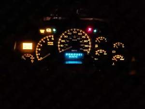 99-02 YELLOW LED UPGRADE KIT SILVERADO SUBURBAN ESCALADE AVALANCHE TAHOE YUKON - Picture 1 of 24