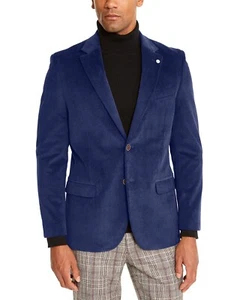 Nautica Men's Blue Modern Fit Active Stretch Corduroy Sport Coat Blazer - 42 ... - Picture 1 of 3