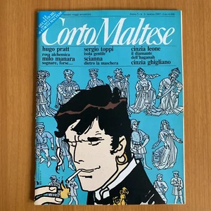 Corto Maltese No.3 March 1987 Comic Pratt Manara Scianna - Picture 1 of 3