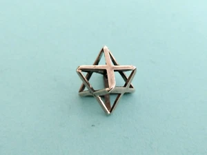 ~ STAR OF DAVID / FOR LUCK - Large Pendant / SEE DIMENSIONS / PRE OWNED / NEW - Picture 1 of 5