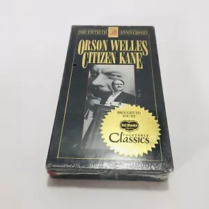 NEW SEALED ~ Citizen Kane VHS 50th Anniversary Edition ~ Orson Welles Watermarks - Picture 1 of 3