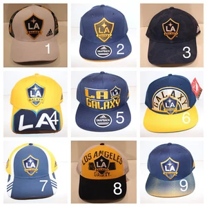 Snapback NEW LA GALAXY Soccer MLS Adidas Hat NWT Cap Yellow YOU CHOOSE COLORS ** - Picture 1 of 1