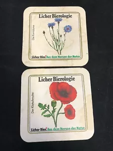 Menge 2 Untersetzer - Licher Bier - Deutschland - Bild 1 von 2