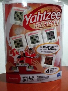 Hasbro Yahtzee Flash Electronic BRANDNEU VERSIEGELT!! 4 Spiele 8+ Alter, 1+ Spieler - Bild 1 von 4