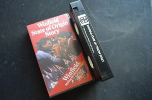 WINFIELD STATE OF ORIGIN STORY 1980-85 PAL RUGBY LEAGUE VHS VIDEO! BRONCOS - Picture 1 of 2