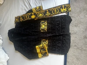 USED  Versace Bath Robe 100% Authentic - Picture 1 of 4