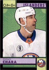 2022-23 UD O-Pee-Chee OPC Retro Black Border #465 Zdeno Chara /100