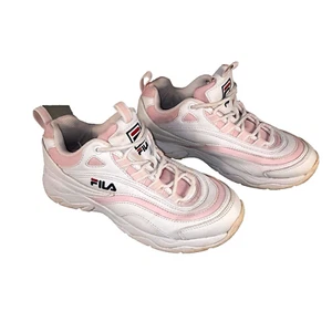 Fila Disrupter Sneaker weiß klobige Sohle Größe UK 5 Ray Tracer pink - Bild 1 von 12