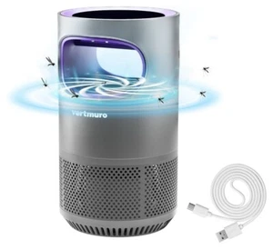 Indoor Insect Trap, 2-Mode Bug Catcher & Killer with Strong Suction, Time Set... - Picture 1 of 7
