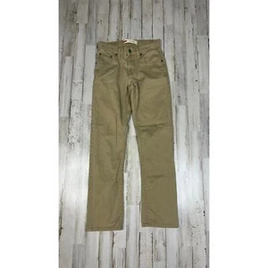 Levi's 511 Slim Khaki Tan Pants Youth Kids Size 12 Adjustable Waistband - Picture 1 of 5