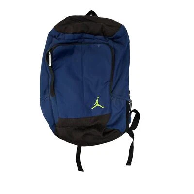 Nike Air Jordan Jumpman Blue School Backpack Laptop Book Bag - Image 1 of 4