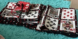 Set Of 8 Playing Card Placemats Set Of 12 Coasters And Table Runner - Picture 1 of 3