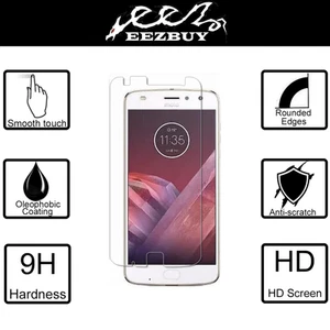 Tempered Glass Film Screen Protector Guard For Motorola Moto Z2 Play - Picture 1 of 5