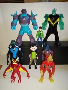 Cartoon Network Ben 10 Bundle (Ben,Heatblast,Jetray,Big Chill) - Picture 1 of 4