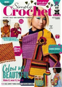 Simply Crochet Magazine Issue 119 Colour Me Beautiful Exclusive Patterns - Picture 1 of 3