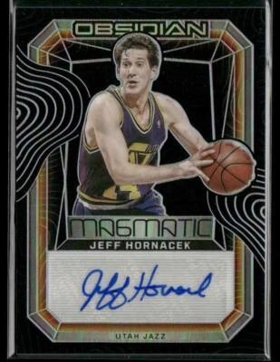 2023-24 Panini Obsidian #MS-HON Jeff Hornacek Magmatic Signatures #/149 - Image 1 of 2