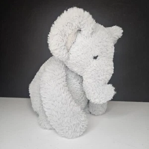 Aurora Elefante Sentado Peluche Gris Brazo Largo Corta Pierna Rechoncha Peluche 12" - Imagen 1 de 12